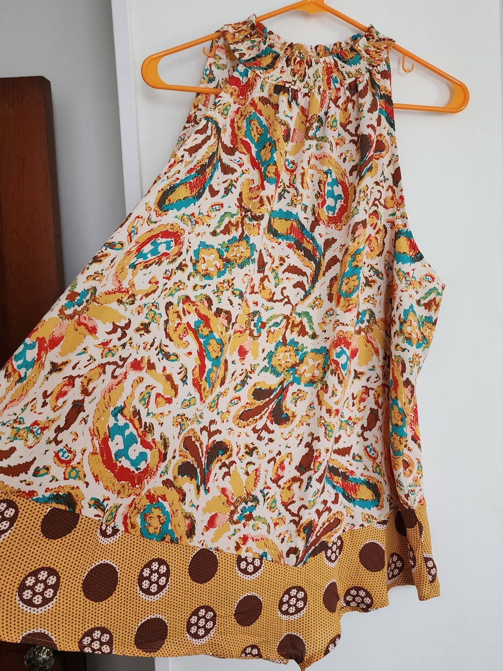Cato Multicolor Paisley Sleeveless Blouse